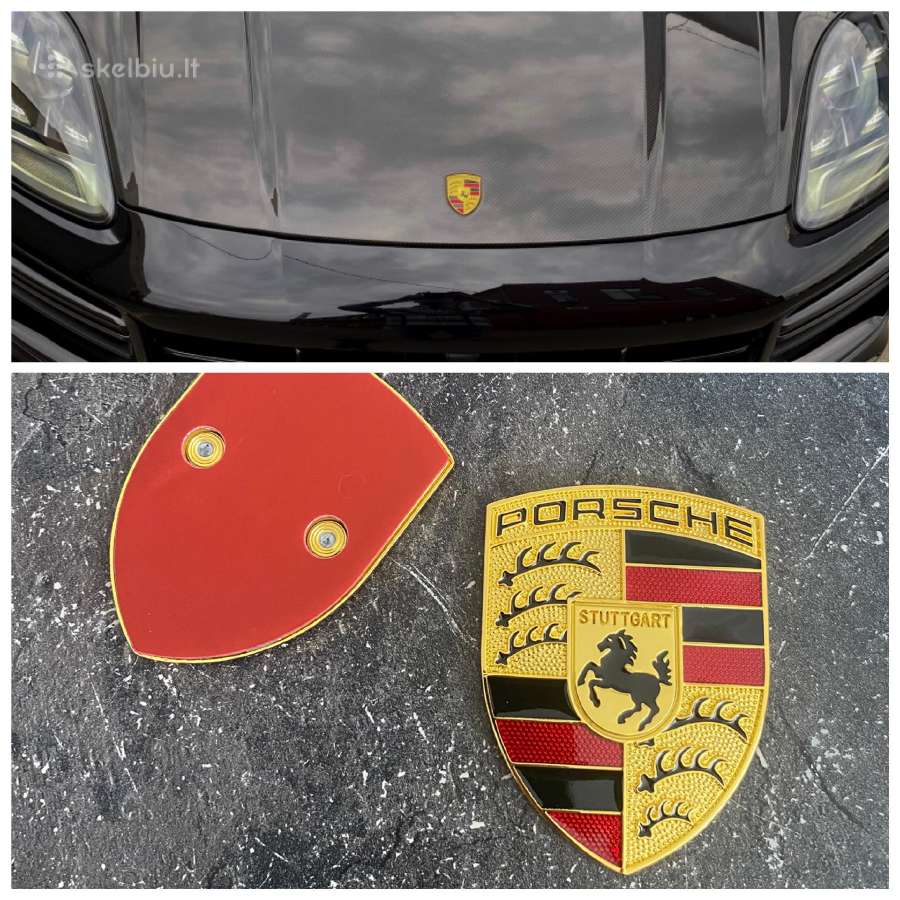 Porsche emblemos , ratlankiu dangteliai , Macan. - nuotraukos Nr. 3