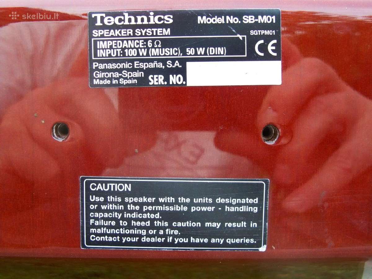 Technics SB-m01. SB-x3. SB-x1. SB-m20. Report. - nuotraukos Nr. 7