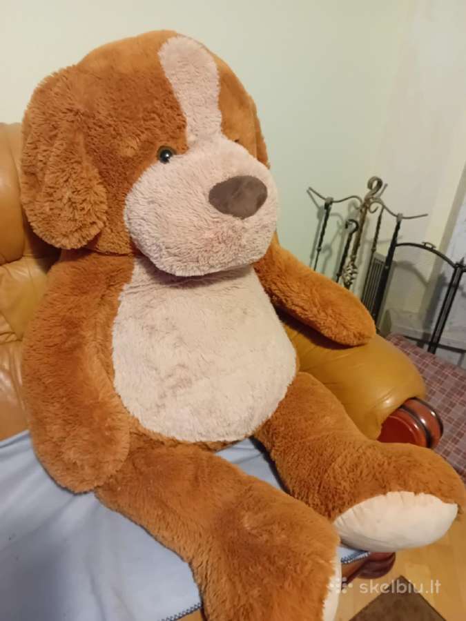 Didelis pliušinis meškinas 120 cm