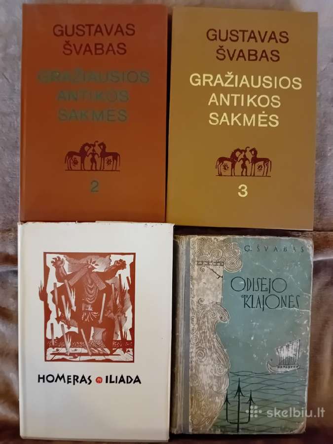 4 antikinės knygos