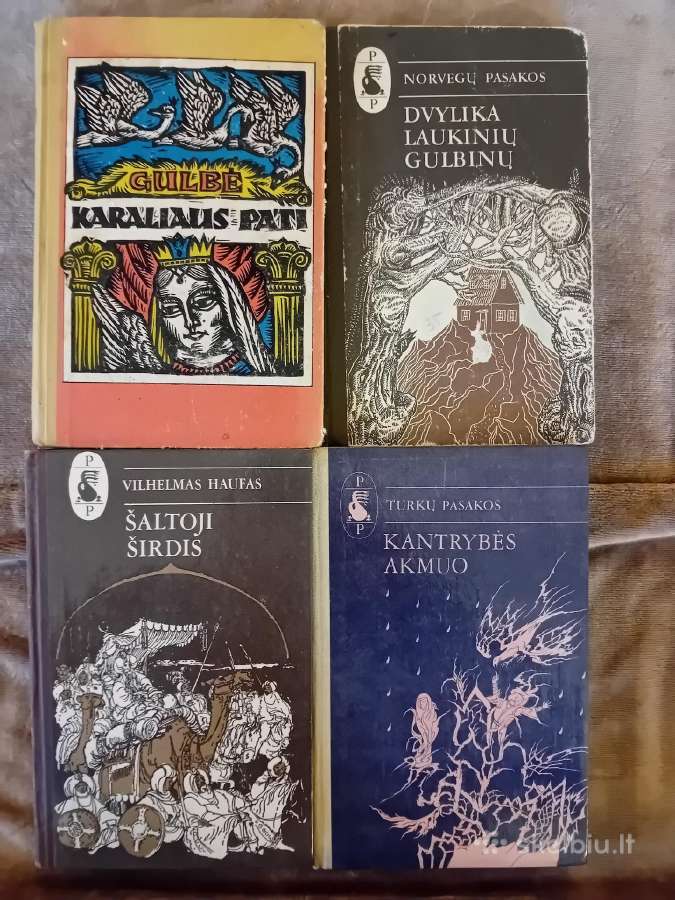 4 pasakų knygos