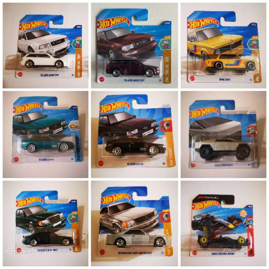 Hot wheels kolekciniai modeliukai