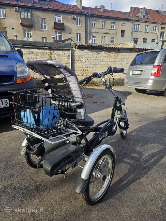 Elektrinis triratis Vanraam Easy Rider Junior - nuotraukos Nr. 3