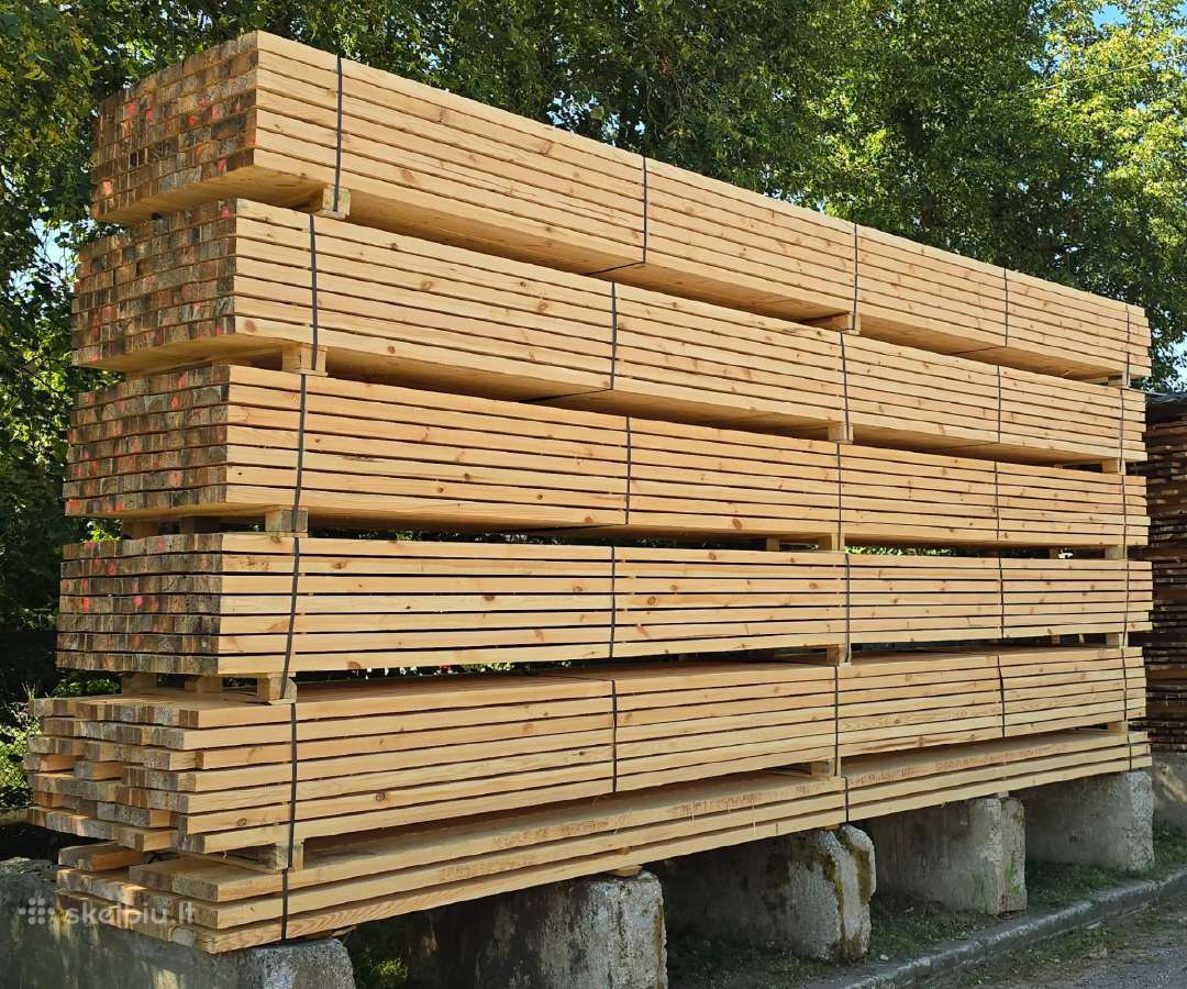 Statybinė mediena: lentos, murlotai, gegnės - nuotraukos Nr. 5
