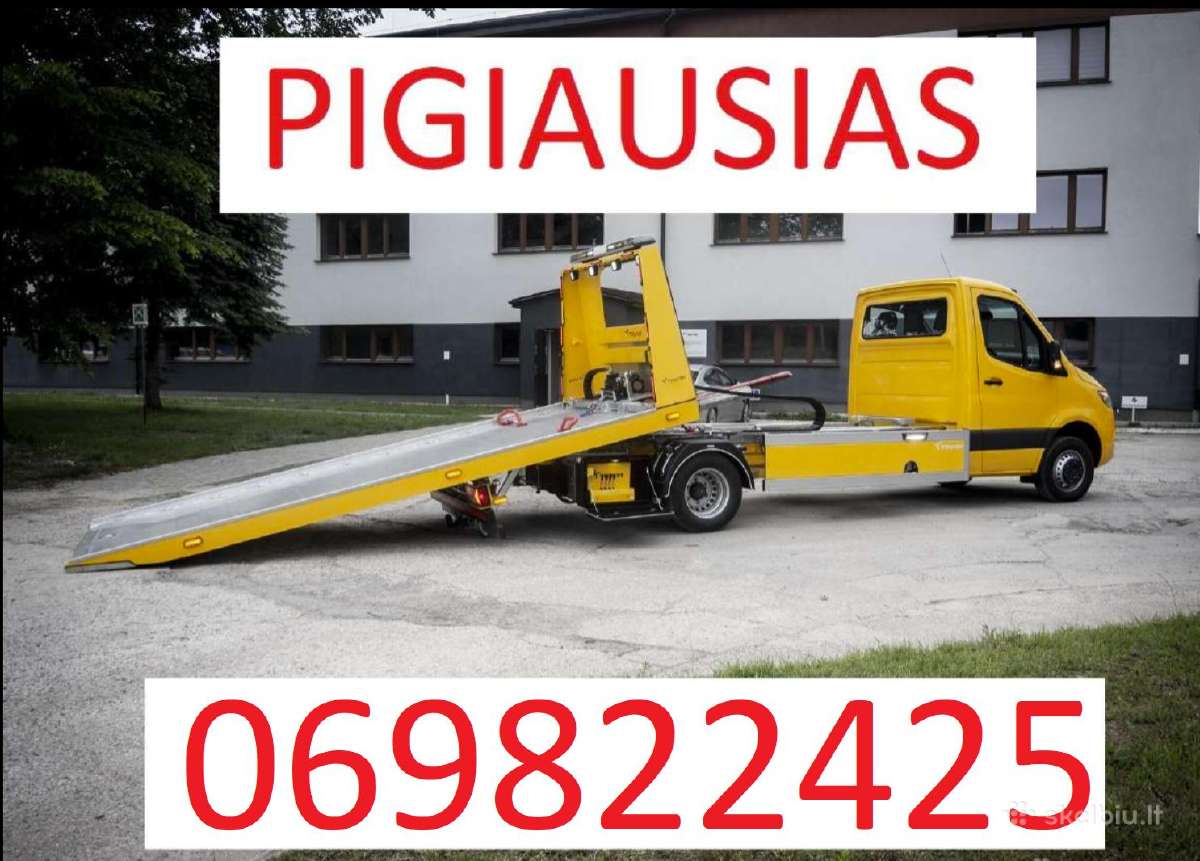 Traliukas, automobiliu pervezimas , Tech pagalba