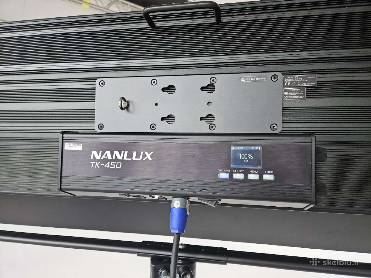 Parduodu Nanlux LED paneles Tk-450 su priedais - nuotraukos Nr. 5