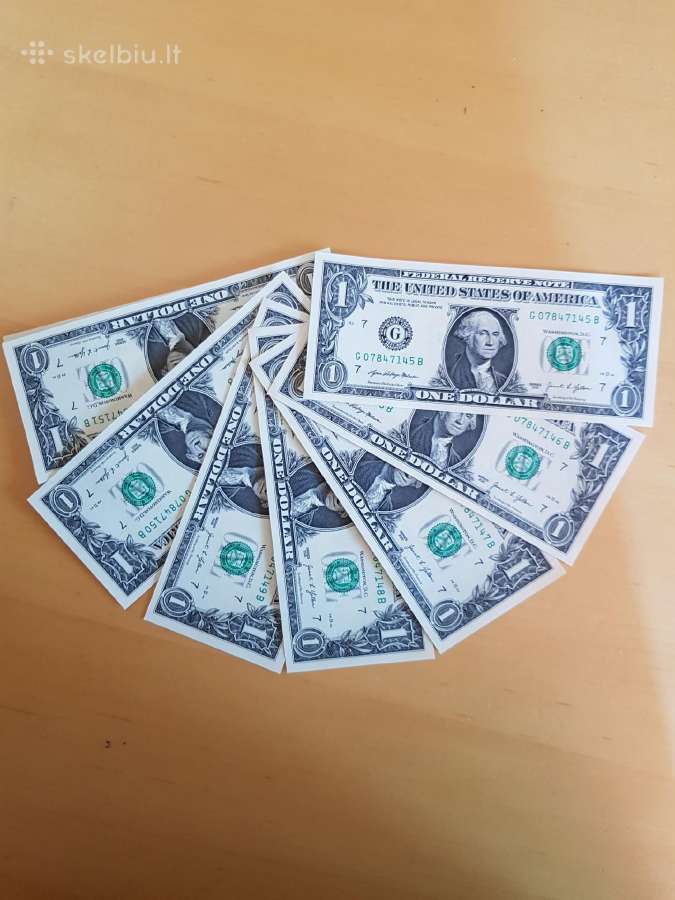Parduodu 1$ kopiuras.30 vnt.