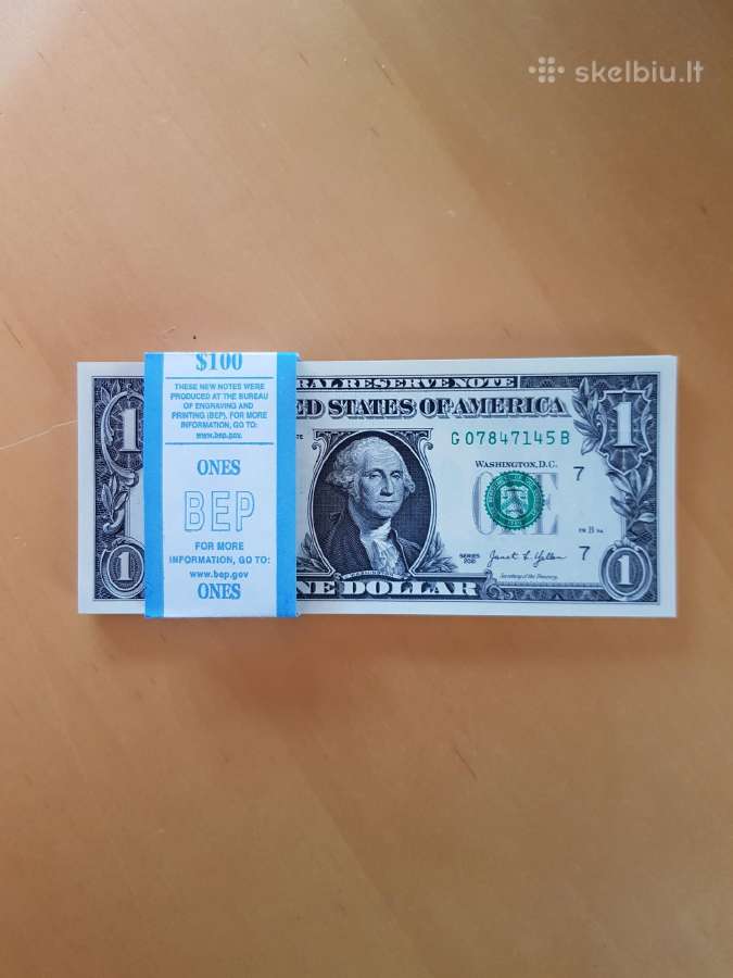 Parduodu 1$ kopiuras.30 vnt. - nuotraukos Nr. 2