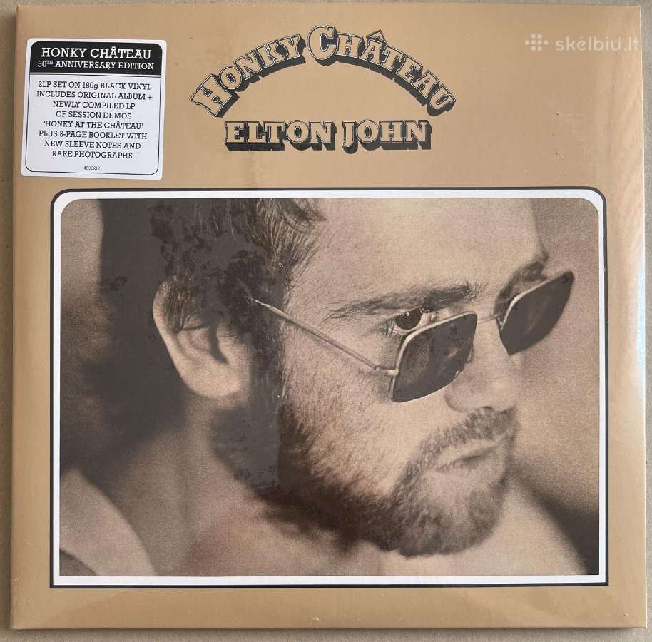 Elton John Honky Chateau 2 Lp 50th Anniversary