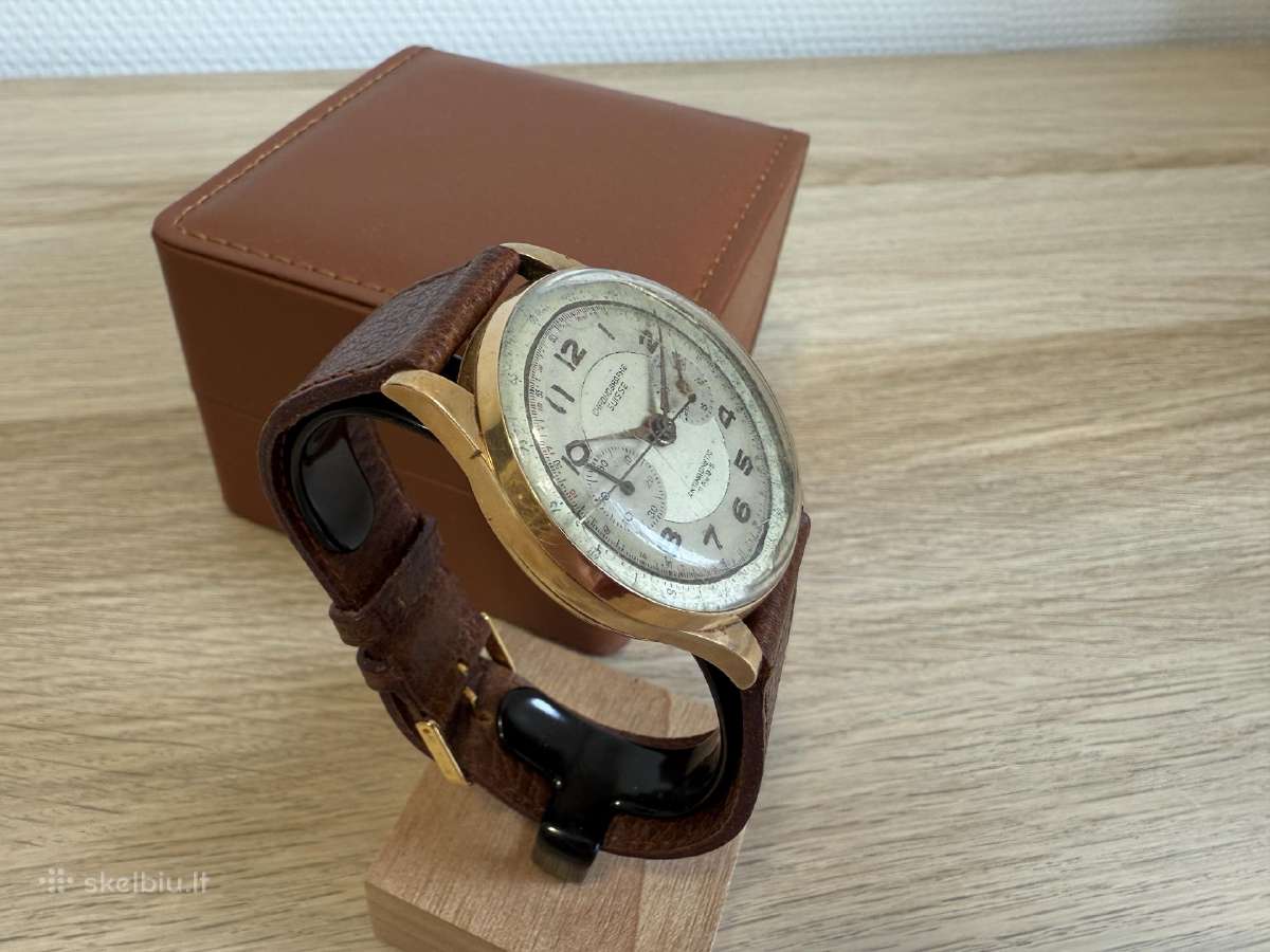 Chronographe Suisse 18k/750 Gold - nuotraukos Nr. 3