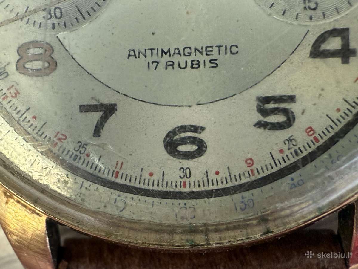 Chronographe Suisse 18k/750 Gold - nuotraukos Nr. 13