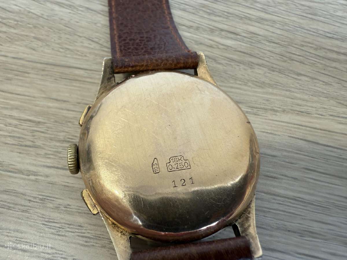 Chronographe Suisse 18k/750 Gold - nuotraukos Nr. 15