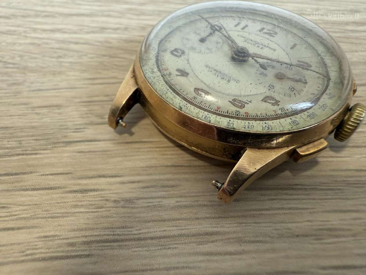 Chronographe Suisse 18k/750 Gold - nuotraukos Nr. 18