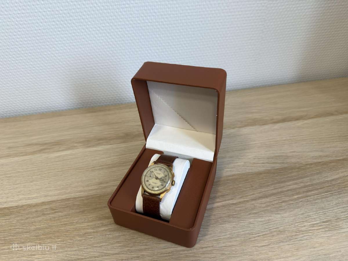Chronographe Suisse 18k/750 Gold - nuotraukos Nr. 26
