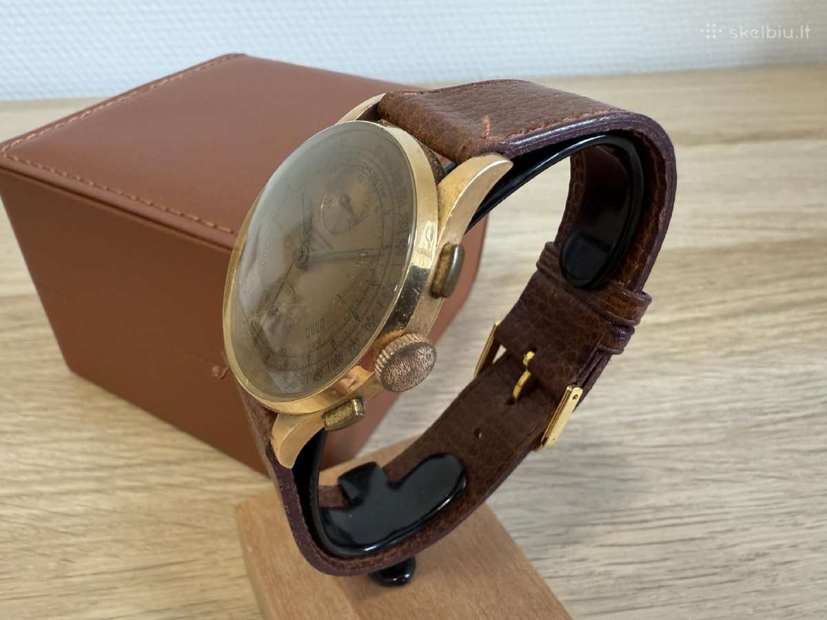 Chronographe Suisse 18k/750 Gold - nuotraukos Nr. 2