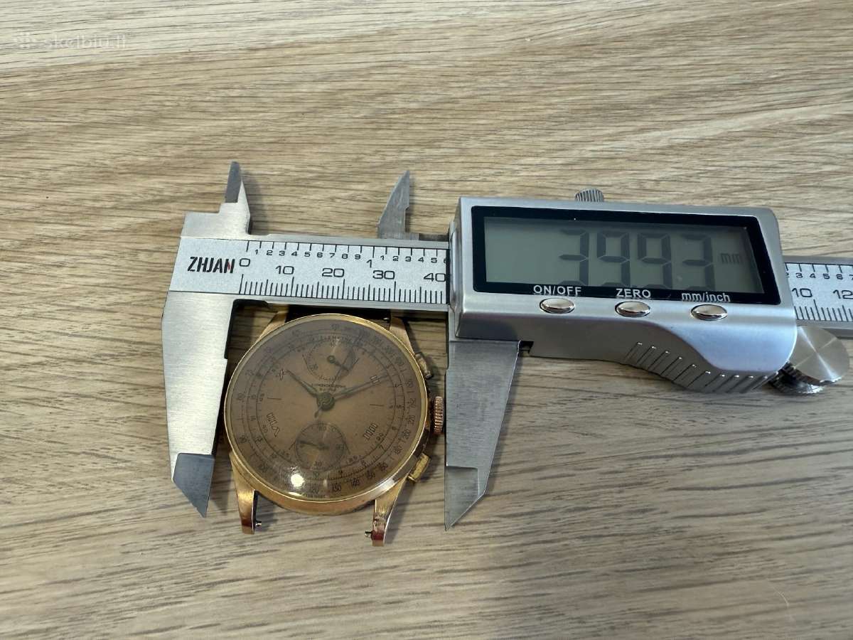 Chronographe Suisse 18k/750 Gold - nuotraukos Nr. 16