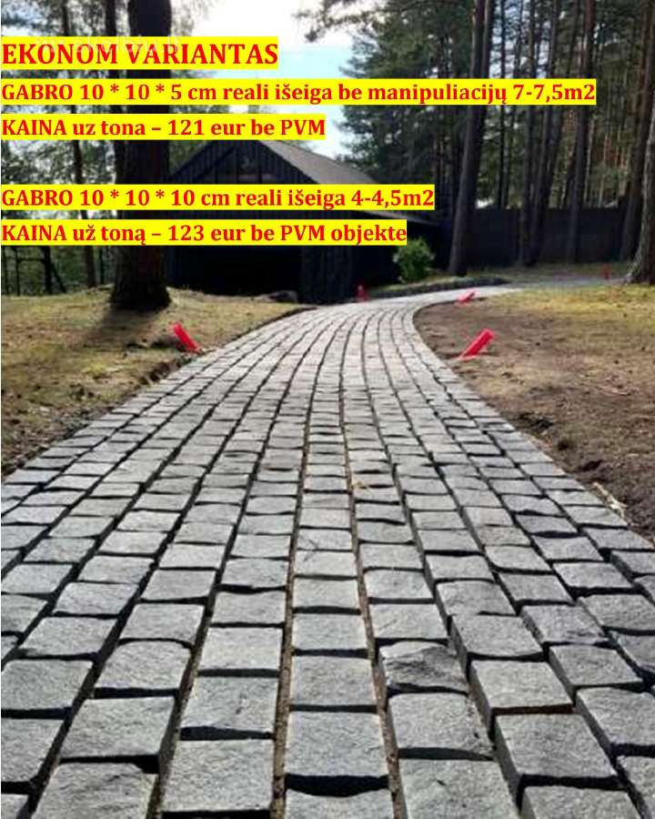 Granitinės trinkelės, plokštės ir kiti gaminiai - nuotraukos Nr. 14