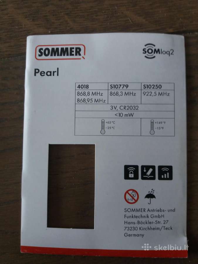 Pultelis Sommer Pearl - nuotraukos Nr. 4