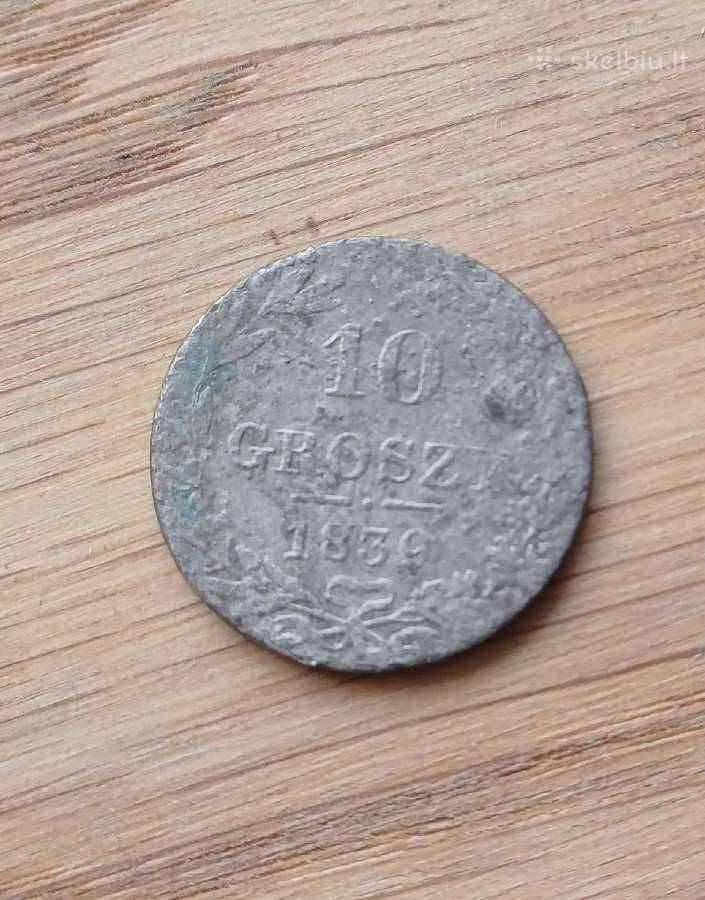 10 grašių 1839 m. Lenkija