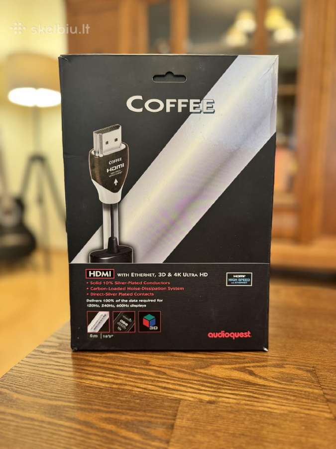 Audioquest Coffee Hdmi 5m kabelis