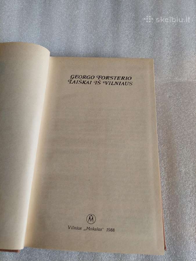 Georgo Forsterio laiškai iš Vilniaus - nuotraukos Nr. 2