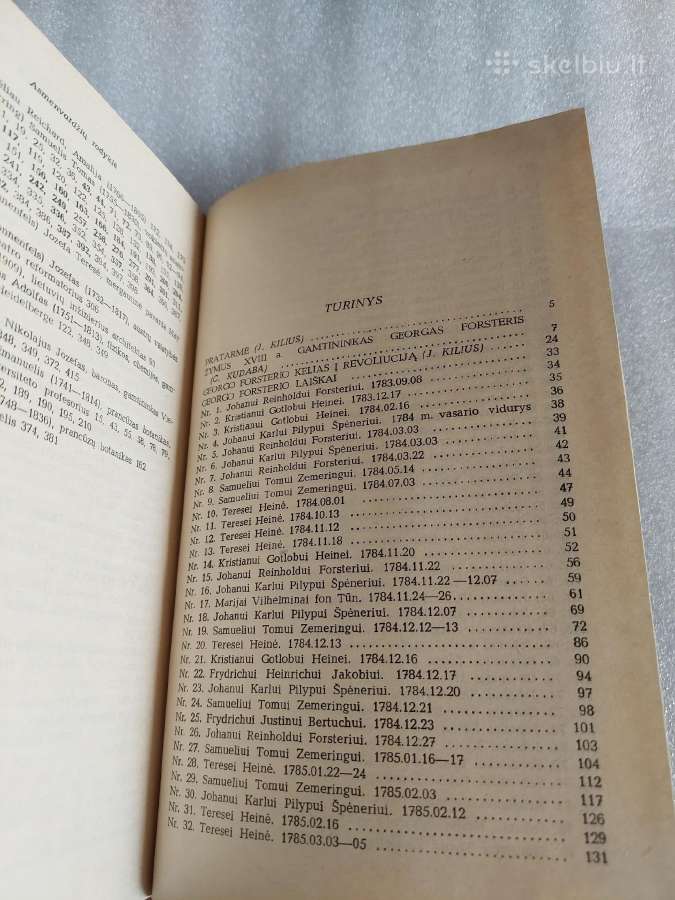 Georgo Forsterio laiškai iš Vilniaus - nuotraukos Nr. 6