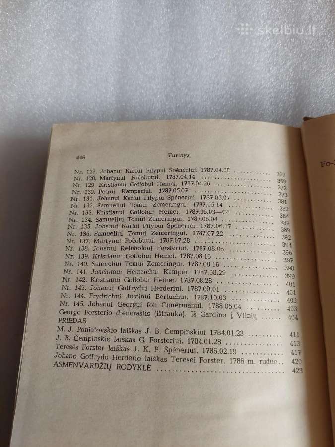 Georgo Forsterio laiškai iš Vilniaus - nuotraukos Nr. 8