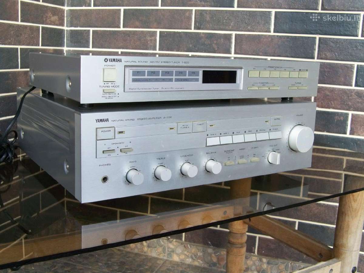 Yamaha A-700+t-500.r-1000. Optonica. Luxman - nuotraukos Nr. 2