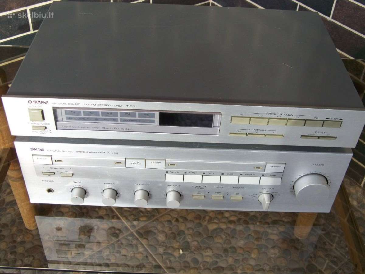 Yamaha A-700+t-500.r-1000. Optonica. Luxman - nuotraukos Nr. 4