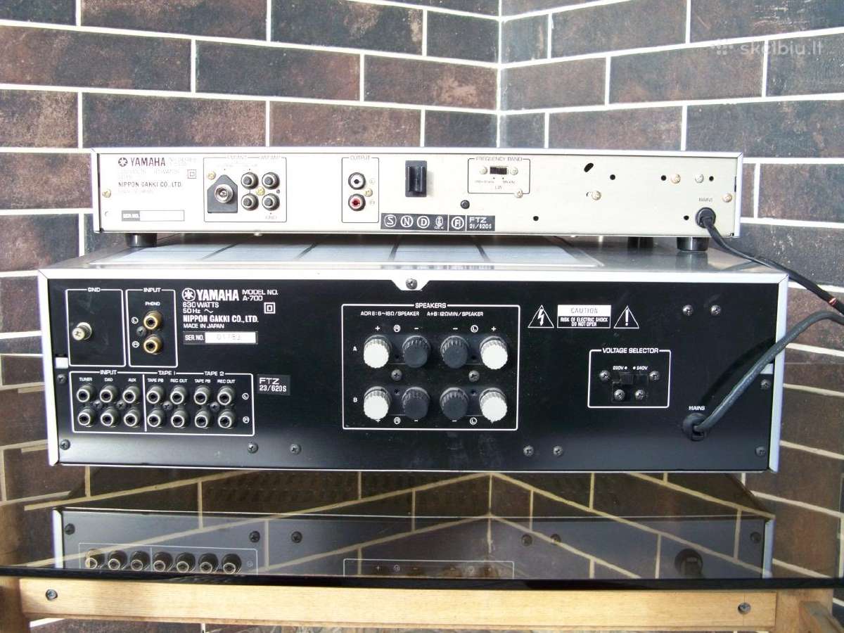 Yamaha A-700+t-500.r-1000. Optonica. Luxman - nuotraukos Nr. 7
