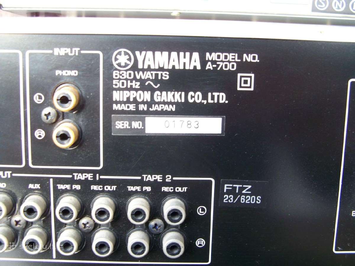 Yamaha A-700+t-500.r-1000. Optonica. Luxman - nuotraukos Nr. 8
