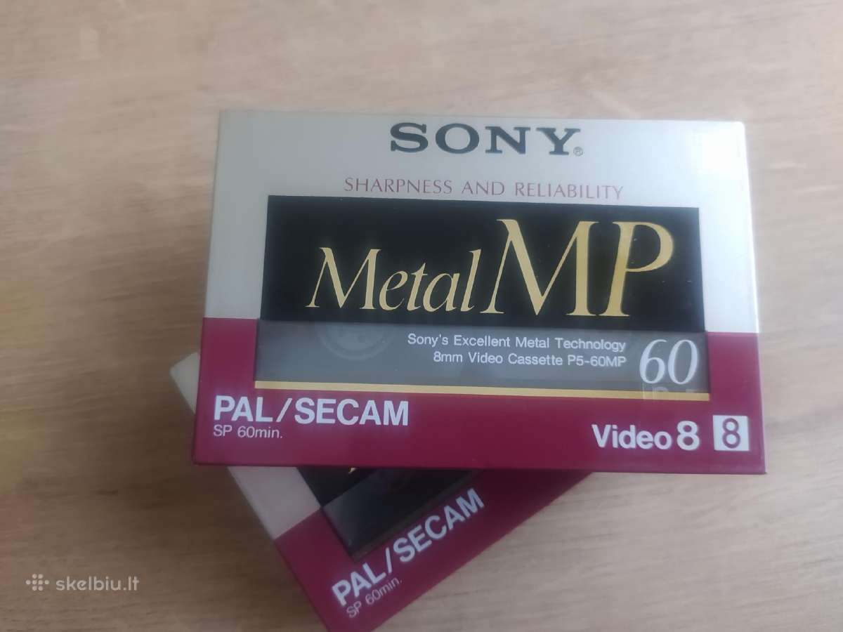 Sony metal mp kasetė