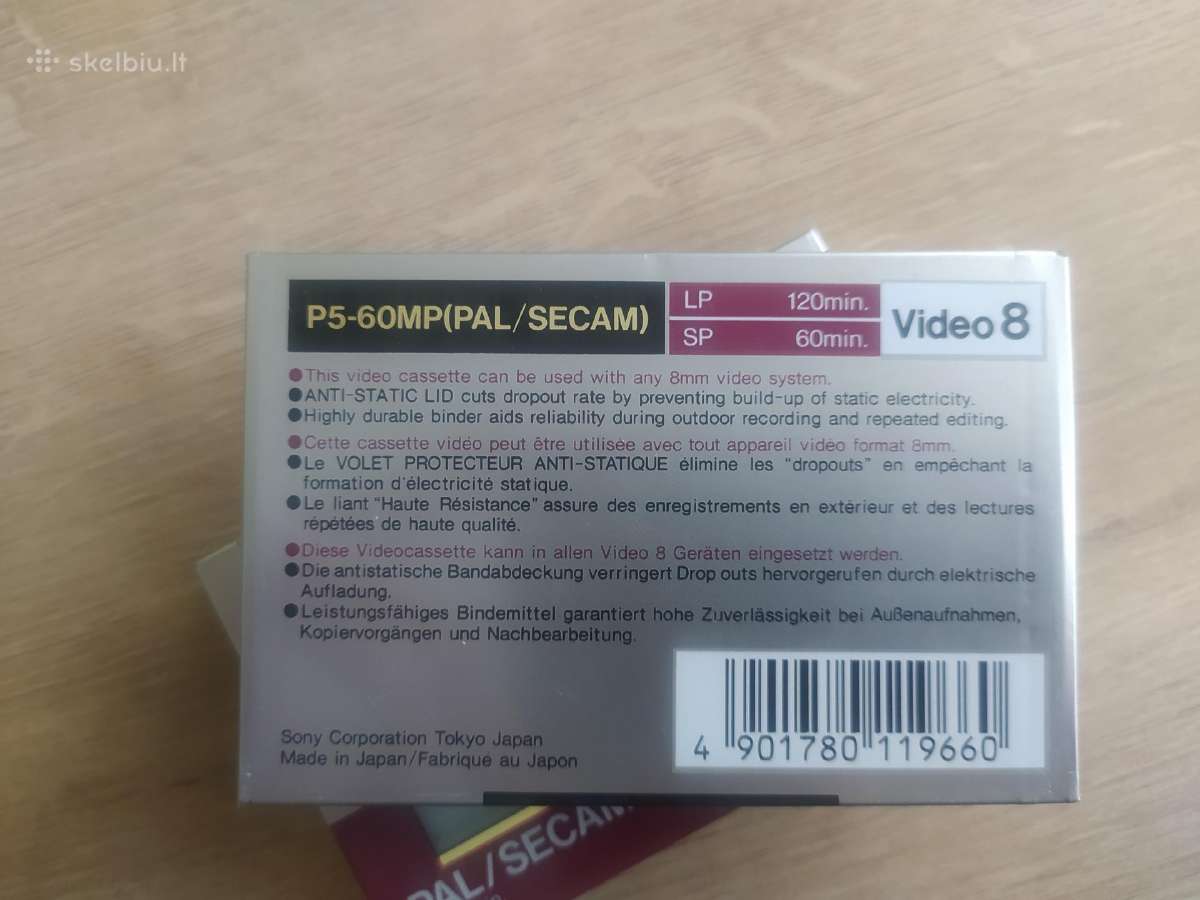 Sony metal mp kasetė - nuotraukos Nr. 2