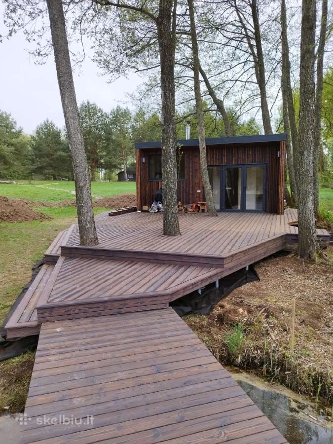 Medienos gaminiai, terasos statyba - nuotraukos Nr. 2
