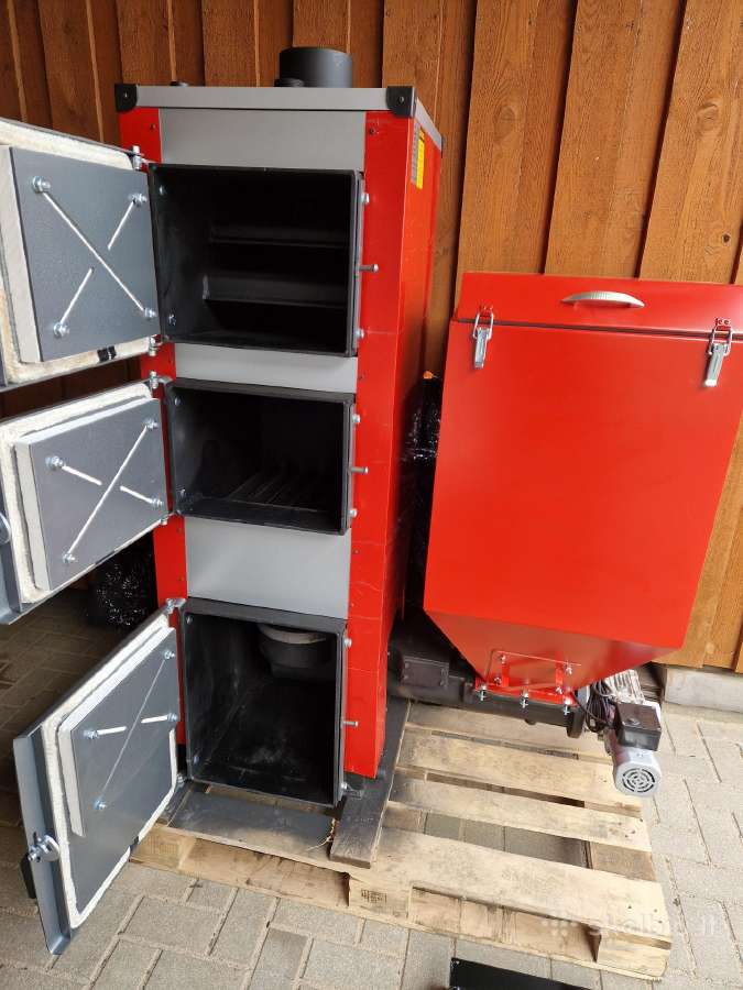 Naujas Granulinis Kombinuotas Katilas Kg-20kw - nuotraukos Nr. 2