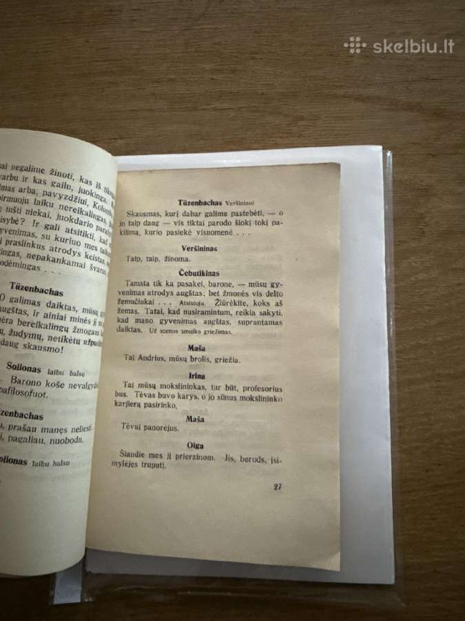 Trys seserys. Sena knyga 1923 m. - nuotraukos Nr. 3