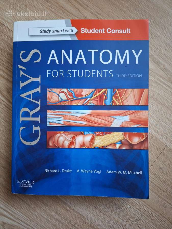 Gray's anatomy. 3 th edition 2016m.