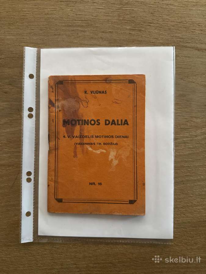Motinos dalia 1940 m.