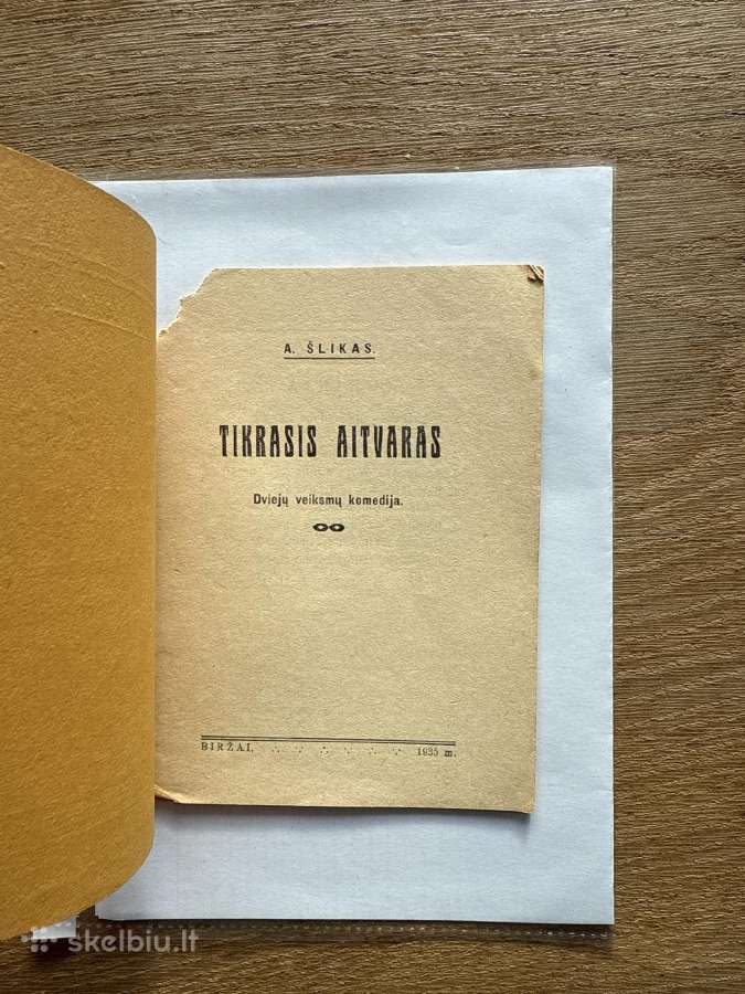 Tikrasis aitvaras 1935 m. - nuotraukos Nr. 2