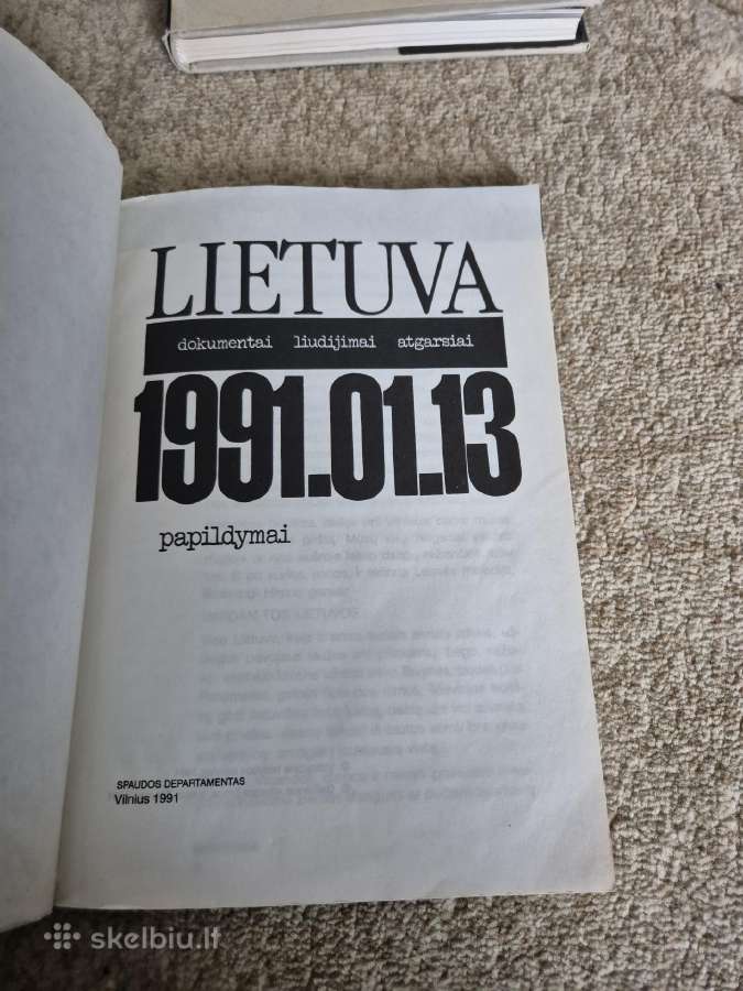 Knyga "Lietuva 1991.01.13" - nuotraukos Nr. 8