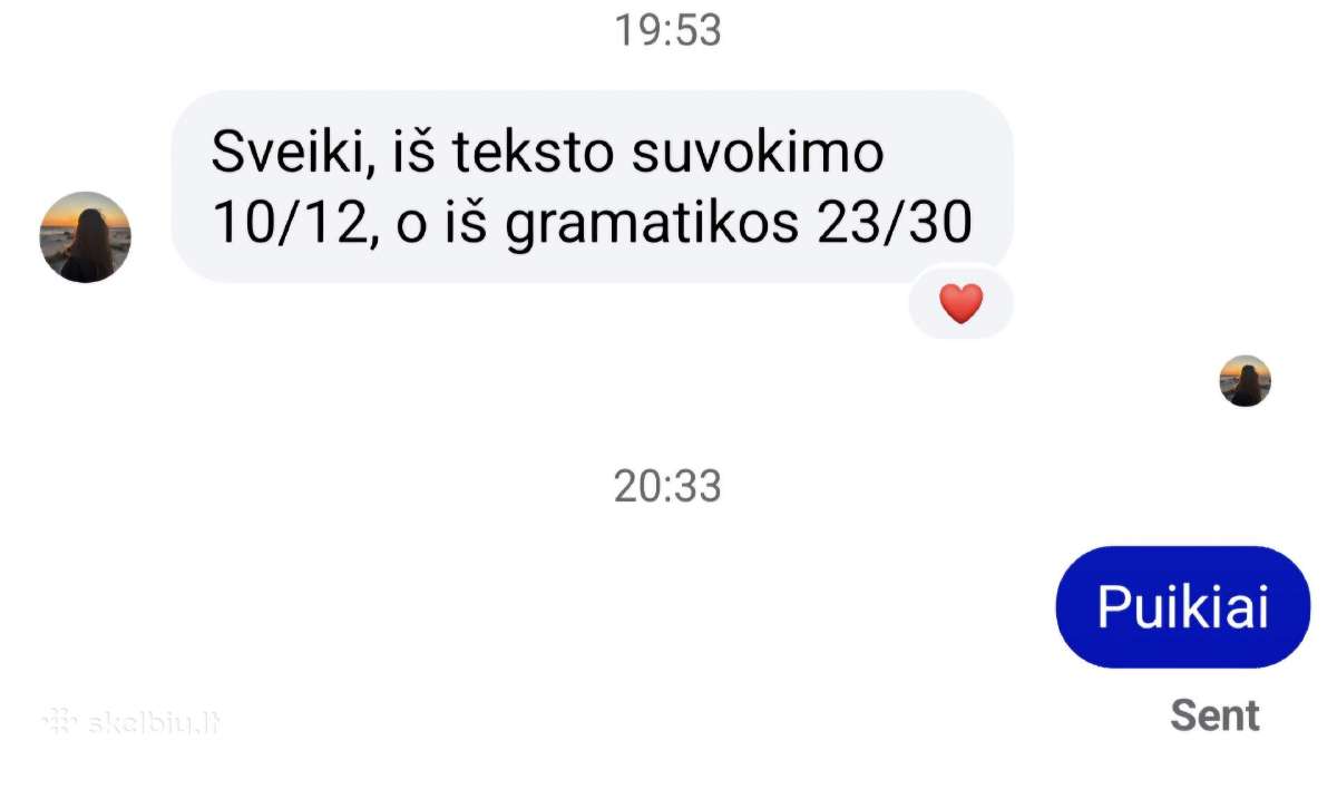 Lietuvių kalbos mokytoja korepetitorė - nuotraukos Nr. 12