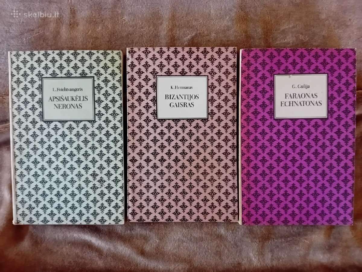 3 istoriniai romanai
