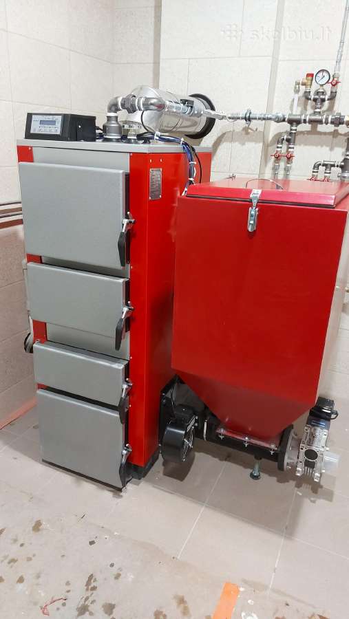 Naujas Granulinis Kombinuotas Katilas Kg-20kw - nuotraukos Nr. 12