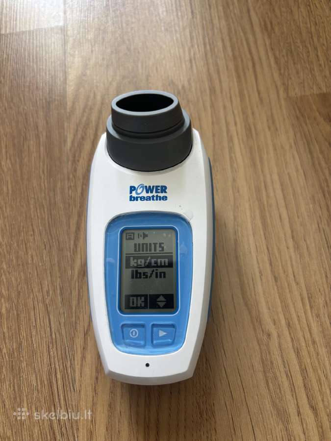 Kvėpavimo raumenų treniruoklis Powerbreathe K3