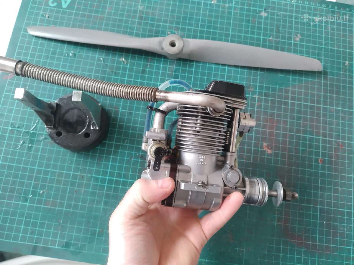 Yamada Ys 160dz nitro variklis aviamodeliams - nuotraukos Nr. 2