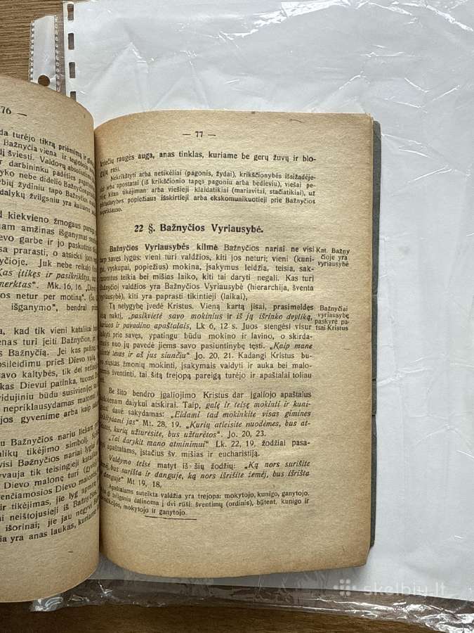 Dogmatika. Mokykloms vadovėlis 1922 m. - nuotraukos Nr. 5