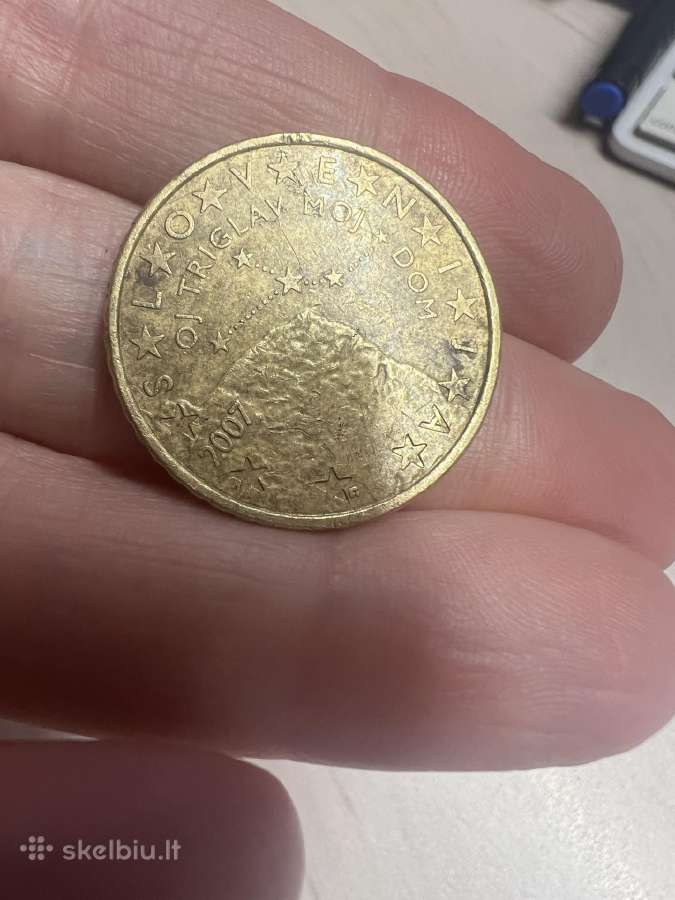50 euro centų moneta