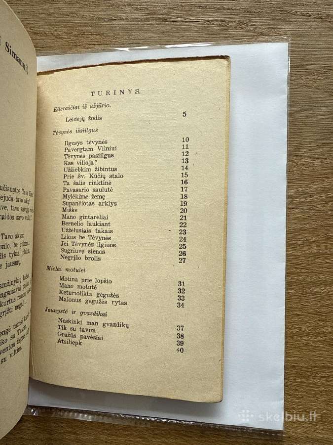 Eilėraščiai iš užjūrio 1939 m. - nuotraukos Nr. 7