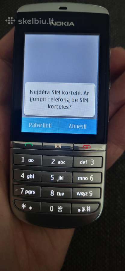 Vintažinis mobilusis telefonas „Nokia -300" - nuotraukos Nr. 5
