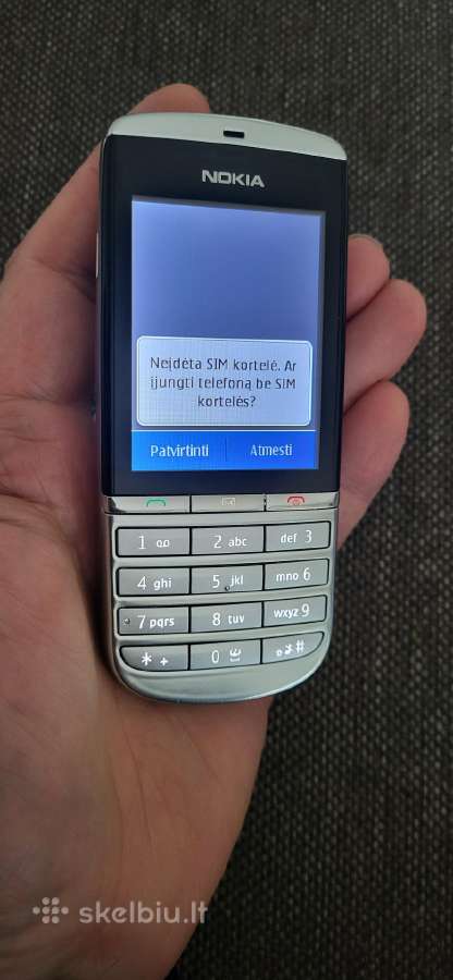 Vintažinis mobilusis telefonas „Nokia -300" - nuotraukos Nr. 8
